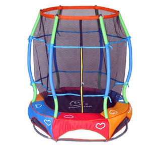 <span class=keywords><strong>Petit</strong></span> <span class=keywords><strong>Trampoline</strong></span> de lit pliant, lit de saut avec <span class=keywords><strong>filet</strong></span> de sécurité, 55 pouces, livraison gratuite - Product Image 1