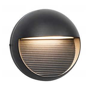 Lampe murale extérieure rétro, corps en aluminium résistant à l'humidité, abat-jour en verre pour villa, balcon, couloir - Product Image 5