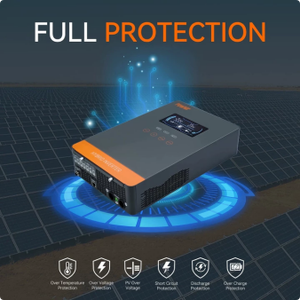 Nouveau produit PowMr, onduleur solaire hors réseau à onde sinusoïdale pure 4KW 4.5KW 110Vac/120Vac, puissance <span class=keywords><strong>PV</strong></span> maximale 5600W 140A - Product Image 2