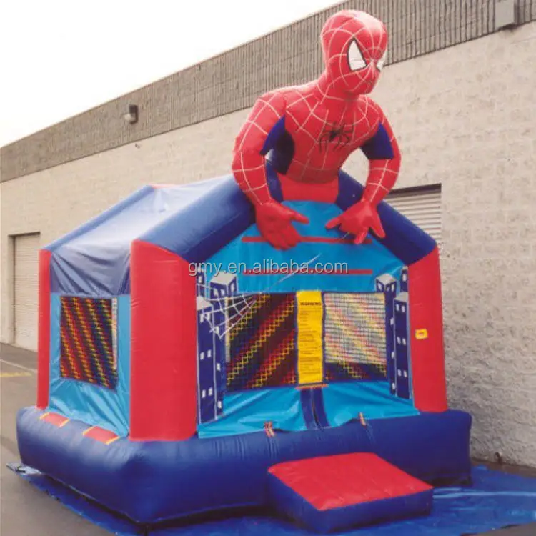 Bên thuê thiết bị trẻ em thư bị trả lại lâu đài Spider Inflatable bouncy nhà cho trẻ em bên