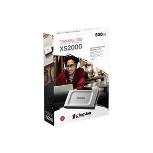Kingston XS2000 Mini Disco Duro Externo Portátil USB 3.2 Gen 2 de Alta Velocidad con Interfaz Tipo C para Laptop y PC de Escritorio, 500GB/1TB/2TB/4TB - Product Image 4