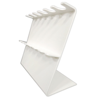 Support de micropipette linéaire en plastique de haute qualité pour instruments de laboratoire, type Z, support de pipette médical pouvant contenir jusqu'à 6 pipettes