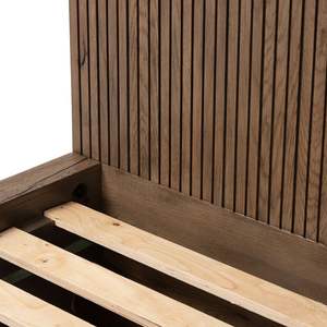 OEM Custom Modern Customized-Size Luxury Upholstered <b>Bed</b> Convertible and Extendable with <b>Soft</b> Wood <b>Frame</b> Bulk Order Available - Product Image 5