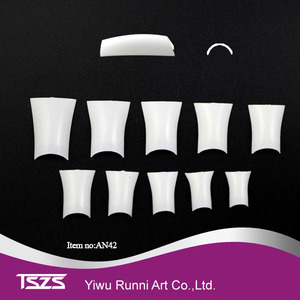 TSZS nuovo Design Nail Salon professionale finte anatra Nature punte per <span class=keywords><strong>unghie</strong></span> mezza copertura <span class=keywords><strong>unghie</strong></span> lunghe <span class=keywords><strong>unghie</strong></span> finte - Product Image 4