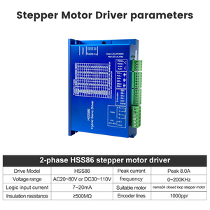 Controlador de Motor Paso a Paso de Circuito Cerrado <span class=keywords><strong>HSS86</strong></span> con Certificación CE para Motor Paso a Paso Nema 34, Gran Venta - Product Image 2