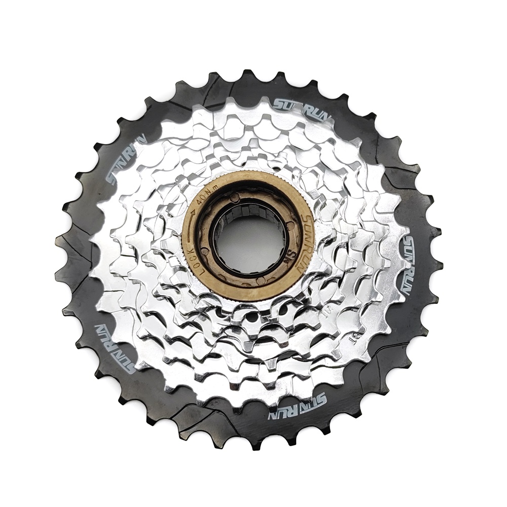 SUNRUN 8-Speed Index Freewheel 13-34T for Mountain Bikes - Durable