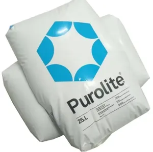 Purolite ion nhựa trao đổi c100e mạnh mẽ axit cation nhựa làm mềm nước