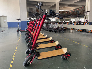 สกู๊ตเตอร์ไฟฟ้าพับได้ความเร็วสูงสำหรับผู้ใหญ่ รุ่น HT-2243 ขายส่งจากโรงงาน มอเตอร์คู่ 1200W ยางกว้าง - Product Image 5