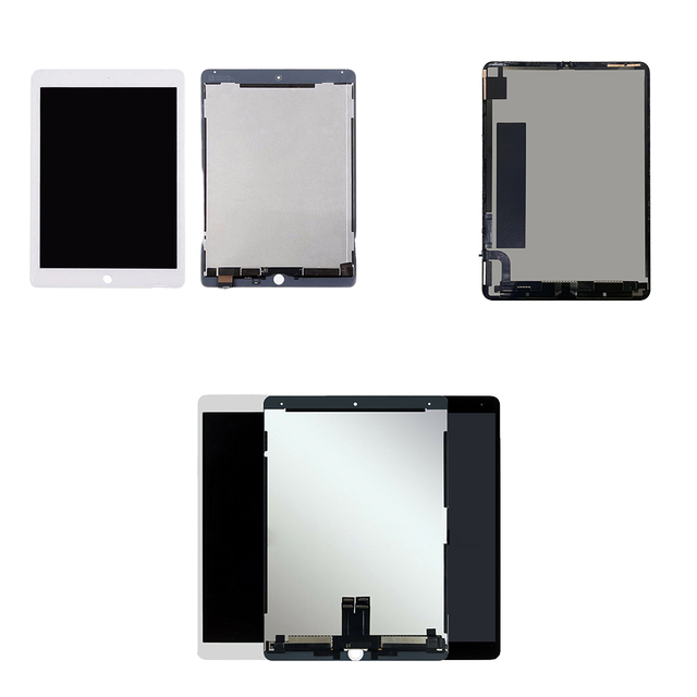 A+++ Quality LCD Touch Screen Replacement for iPad 6/7/10.5/12.9 Air with 1 Year Warranty