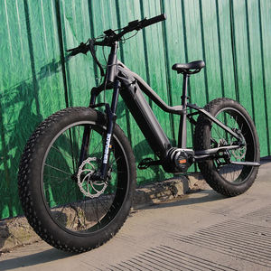 Joyebikes MTB Electrique Fat tire 26x4,5 SUSPENSIÓN COMPLETA caza Bafang ectric cuadro de bicicleta de montaña fibra de carbono fatbike eléctrica - Product Image 1