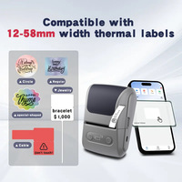 Definisi tinggi 203dpi untuk Printer Thermal Portabel Mini Berukuran Saku