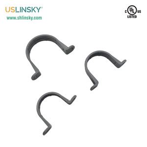 แคลมป์<span class=keywords><strong>รัด</strong></span><span class=keywords><strong>ท่อ</strong></span>พีวีซีสำหรับงานไฟฟ้า ยี่ห้อเซี่ยงไฮ้ ลินสกี้ ขนาด 1/2''-3'' แบบ 2 รู สีเทา สำหรับอุปกรณ์อิเล็กทรอนิกส์ - Product Image 3