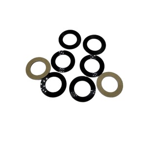 Arandelas Amortiguadoras de Goma Negra para Maquinaria y Equipos, 10 mm de Grosor, Anillos de Aislamiento de Vibraciones Duraderos - Product Image 5