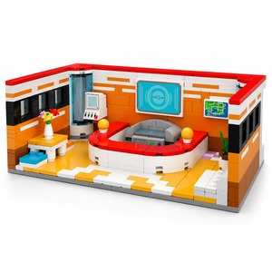 CAYI - Centro de Cuidado de Criaturas Inspirado en el Anime, Juego de Bloques de Construcción de 358 Piezas, Mini Estación de Curación, <span class=keywords><strong>Juguete</strong></span> de Ladrillos, Regalo al por Mayor - Product Image 1