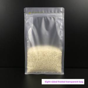 Bolsa de Embalaje de Alimentos con Cierre Hermético de 8 Lados, Esmerilada, Autosellable, a Prueba de Humedad, para Harina de <span class=keywords><strong>Arroz</strong></span> y Medicina China - Product Image 4