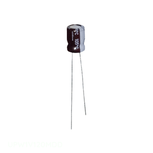 ตัวเก็บประจุแบบ Through Hole ยี่ห้อ Manufacturer Channel รุ่น CAP ALUM 12UF 20% 35V RADIAL TH UPW1V120MDD 12 ยูเอฟ - Product Image 1