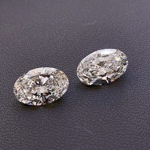 Diamants synthétiques cultivés en laboratoire certifiés IGI, ovales, G VS1, 5 carats, diamants blancs, diamants CVD - Product Image 1
