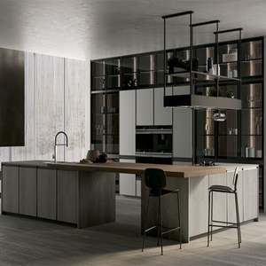 New Arrivals Modular Custom Appliance <b>Cabinet</b> Complete Cuisine Kitchen <b>Cabinet</b> Set - Product Image 1