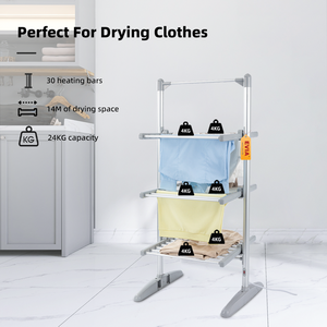EVIA-Sèche-<span class=keywords><strong>linge</strong></span> <span class=keywords><strong>professionnel</strong></span> à air intérieur chauffé pour le <span class=keywords><strong>linge</strong></span> des enfants, EV-248 en usine - Product Image 4