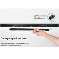 Système d'éclairage sur rail magnétique LED COB dimmable pour cuisine, éclairage sur rail linéaire LED Star Luminous Auto Evo