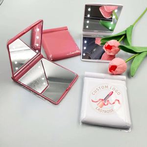 Popular Handheld Makeup <b>Mirror</b> Lip With Led Light With Private Logo Luxury Led <b>Mirror</b> Super Light Makeup <b>Mirrors</b> - Product Image 1