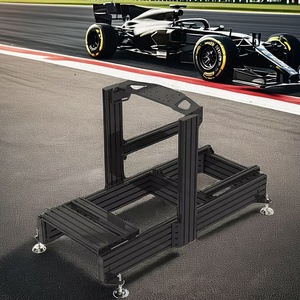 Low Price Promotional Custom Game Racing Chassis Aluminum Profile <b>Frame</b> Angled Simulation Sim Racing Rig Racing <b>Frame</b> - Product Image 5
