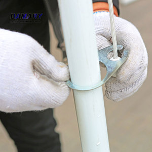 Tente <span class=keywords><strong>de</strong></span> <span class=keywords><strong>garage</strong></span> en plastique pour voiture Tente <span class=keywords><strong>de</strong></span> <span class=keywords><strong>garage</strong></span> préfabriquée Abri voiture pliable avec portes latérales amovibles - Product Image 5