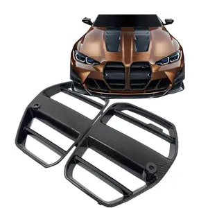 ST Style Real Dry Carbon Front Grille for BMW M Series M3 G80 M4 G82 G83 ST Style 2021-IN