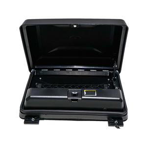 Boîte de rangement latérale <span class=keywords><strong>pour</strong></span> <span class=keywords><strong>tente</strong></span> de voiture en ABS noir <span class=keywords><strong>pour</strong></span> <span class=keywords><strong>Defender</strong></span> 90 2D 110 4D 2020-2023 - Product Image 5