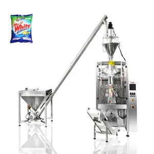 Vertical flour milk powder gusset bag packing machine