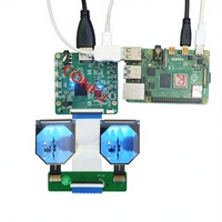 Pantalla Dual VR/AR de Alta Resolución de 2.1 Pulgadas, Binoculares Robóticos Raspberry Pi VS021XRM China