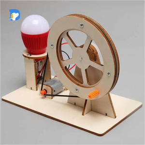 Interactive STEM Educational DIY Science Experiment <strong>Kit</strong> Hand Crank Generator For Age 8-12 Home Classroom Physics Creative Boys - Product Image 3