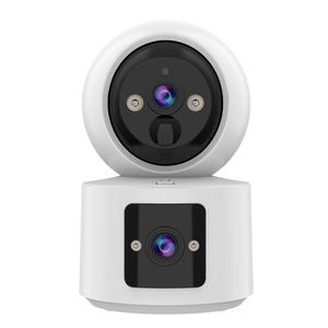 Cámara de Red Tuya de 2MP con Vista Dual de 360 Grados, Visión Nocturna y Almacenamiento en la Nube para Monitoreo de Seguridad en el Hogar - Product Image 1