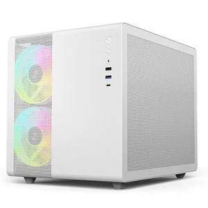 Casero lado completo de vidrio templado Mid Tower Computer Desk Case Micro ATX Gaming Case con tipo C para aplicaciones de escritorio - Product Image 3