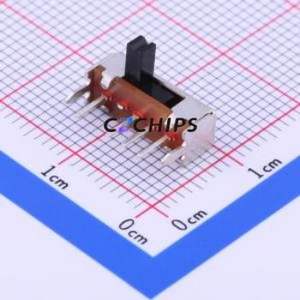 OS103011MA7QP1 Slide Switch Through hole Component (THT) Switch Single Pole Three Throw Rectangle Pin Header PC Pin 8.3mm - Product Image 1