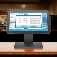 Système de point de vente (PDV) personnalisé pour PC de vente au détail, caisse enregistreuse, machine PDV à écran large 15 pouces