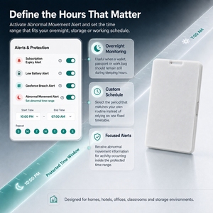 <span class=keywords><strong>ก</strong></span>าร์ดติดตาม GPS อัจฉริยะ Trevaron พร้อมระบบแจ้งเตือน<span class=keywords><strong>ก</strong></span>ารเคลื่อนไหวหลังเวลาทำ<span class=keywords><strong>ก</strong></span>าร, ระบุตำแหน่งแบบเรียลไทม์, ระบบ Geofence, แบตเตอรี่ 700mAh, เครื่องติดตามสิ่งของแบบพ<span class=keywords><strong>ก</strong></span>พา - Product Image 3