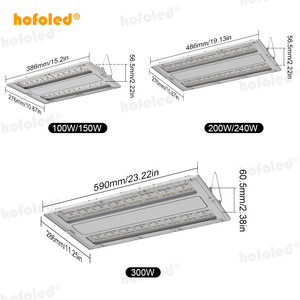 IP65 240W hội thảo ánh sáng 0-10V Dali thương mại tuyến tính treo ánh sáng <span class=keywords><strong>bay</strong></span> hofoled 100W 150W 200W kho tuyến tính cao <span class=keywords><strong>bay</strong></span> ánh sáng - Product Image 6