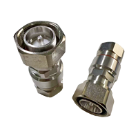 Conector Coaxial Mini DIN 4.3-10-J1/2 Macho, Conector Mini DIN 4.3-10 para Cable de 1/2, 4.310, Suministro de Fábrica