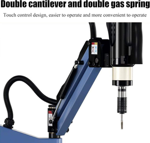 เครื่องต๊าปเกลียวอัตโนมัติ 360 องศา แบบหลายทิศทาง M3-M16 แขนยืดหยุ่นอเนกประสงค์ เครื่องเจาะและต๊าปเกลียว - Product Image 3
