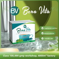 Café instantané blanc Arabica BV8 saveur fruits sucrés, boîte de 70g, entièrement naturel, variante en promotion, pour l'export.