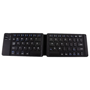 Teclado Plegable, Teclado Inalámbrico Ultrafino y Silencioso para iPad/Tablet, Compatible con Múltiples Dispositivos, Más de 100 Días de Autonomía - Product Image 1