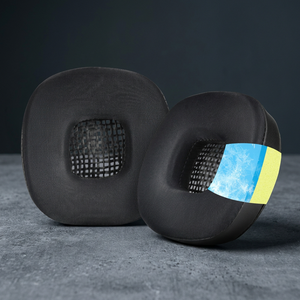 Coussinets d'oreille de remplacement pour Marshall Major II, confortables, en tissu gel rafraîchissant, respirants, en mousse à mémoire de forme, isolation phonique - Product Image 5