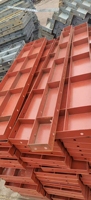 Panneau de coffrage en acier de haute précision, moule à béton réutilisable pour la construction de murs, colonnes, dalles, système de coffrage pour bâtiments