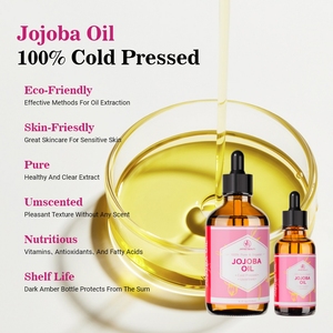 JMFREE commercio all'ingrosso Private Label <span class=keywords><strong>naturale</strong></span> spremuto a freddo olio essenziale cosmetico per la cura della pelle 100% puro <span class=keywords><strong>naturale</strong></span> olio di Jojoba - Product Image 5