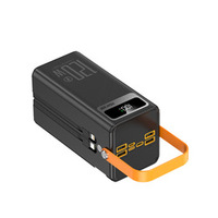 Tendance : Station d'alimentation portable 22,5 W à charge ultra-rapide, haute capacité 80000 mAh avec deux câbles et 4 sorties USB Type C
