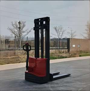 Elektrikli istifleyici fiyat Walkie istifleyici üzerinde binmek Mini Forklift istifleyici üzerinde standı <span class=keywords><strong>2</strong></span> Ton 3ton lityum pil palet taşıyıcı satılık - Product Image 2