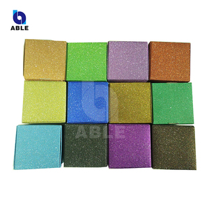 Scatole Regalo Personalizzate con Finestra Trasparente in PVC e Sacchetto in Cartone Glitterato con Manico Personalizzato per Regali in Cartone - Product Image 4