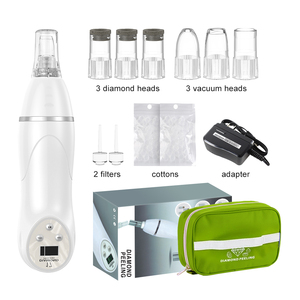 Premium Quality Diamond Dermabrasion Skin Peel Machine Electric Vacuum Pore Cleaner <strong>Blackhead</strong> Removal Suction <strong>Extractor</strong> <strong>Tool</strong> - Product Image 6