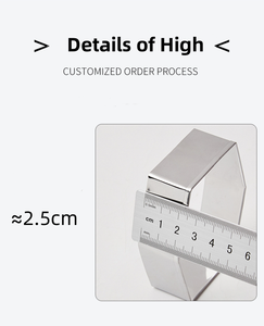 Tùy Chỉnh Giáng Sinh Hình Dạng Ngôi Sao Bánh Quy Khuôn Thép Không Gỉ 3D Sao Cookie Cutter Cho Nướng Bánh Sandwich Bánh Quy Sô Cô La Bánh - Product Image 2